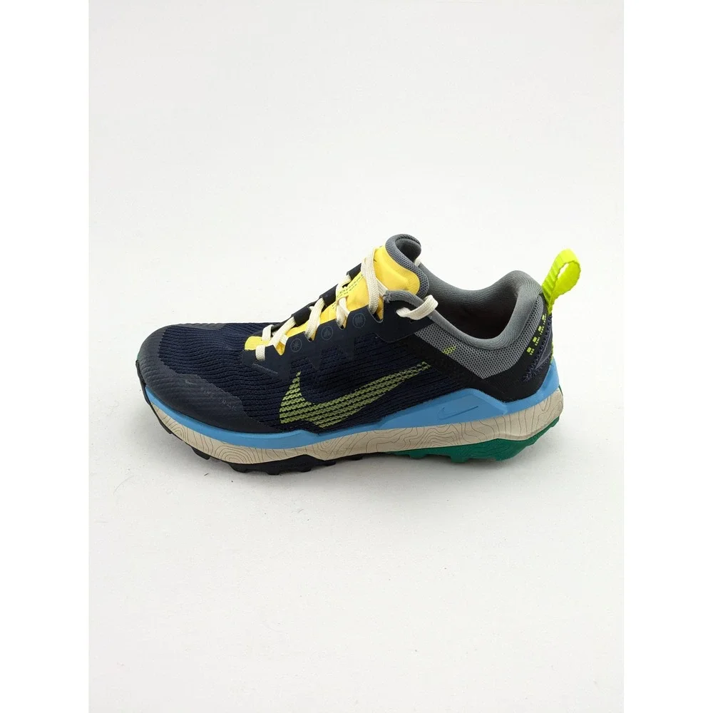 Womens Nike Wildhorse 8 Trail Obsidian Blue Volt Running Shoes DR2689-400 Size 7